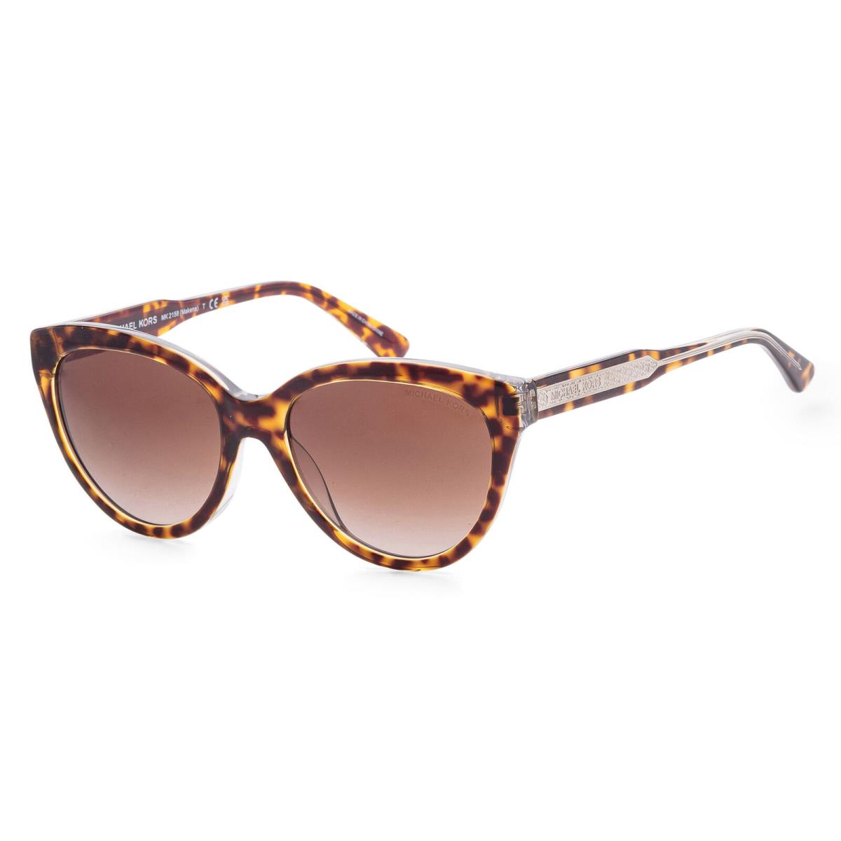 Michael Kors Women`s 55mm Dark Tortoise Sunglasses MK2158-310213-55