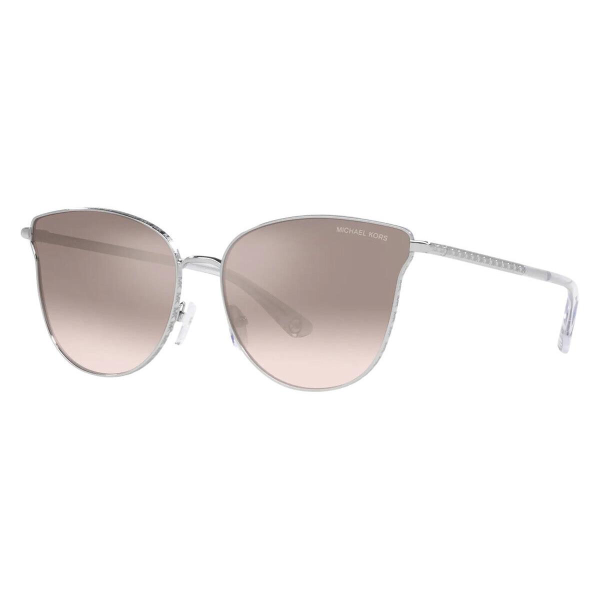 Michael Kors Women`s Salt Lake City 62mm Silver Sunglasses MK1120-11538Z-62