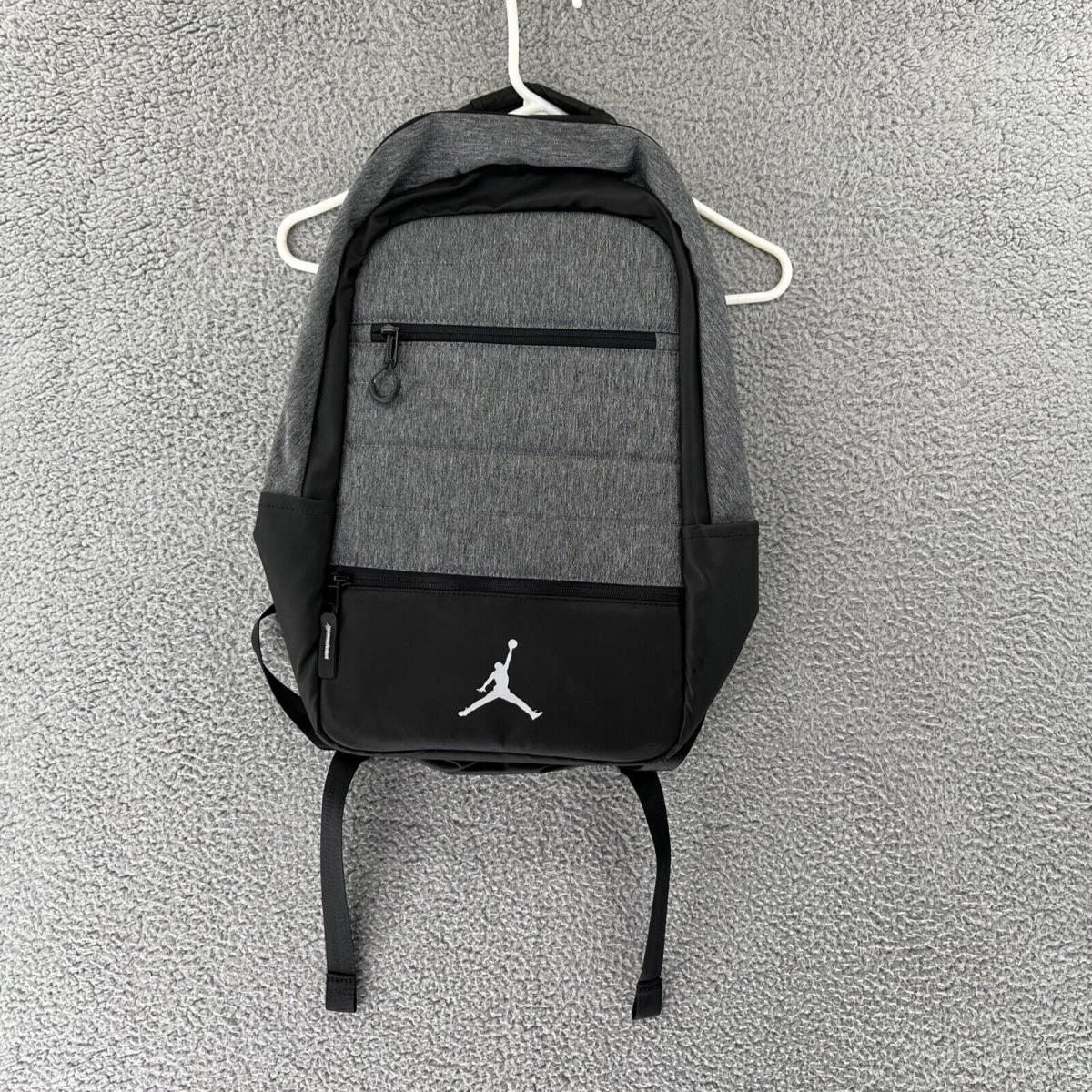 Nike Jordan Airborne Backpack Carbon Heather Sz One Size 9A1944-GEH