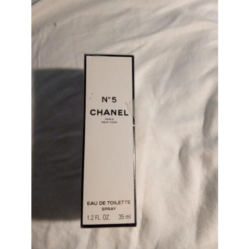 Chanel No 5 Eau DE Toilette Spray 1.2 fl Oz Box Item