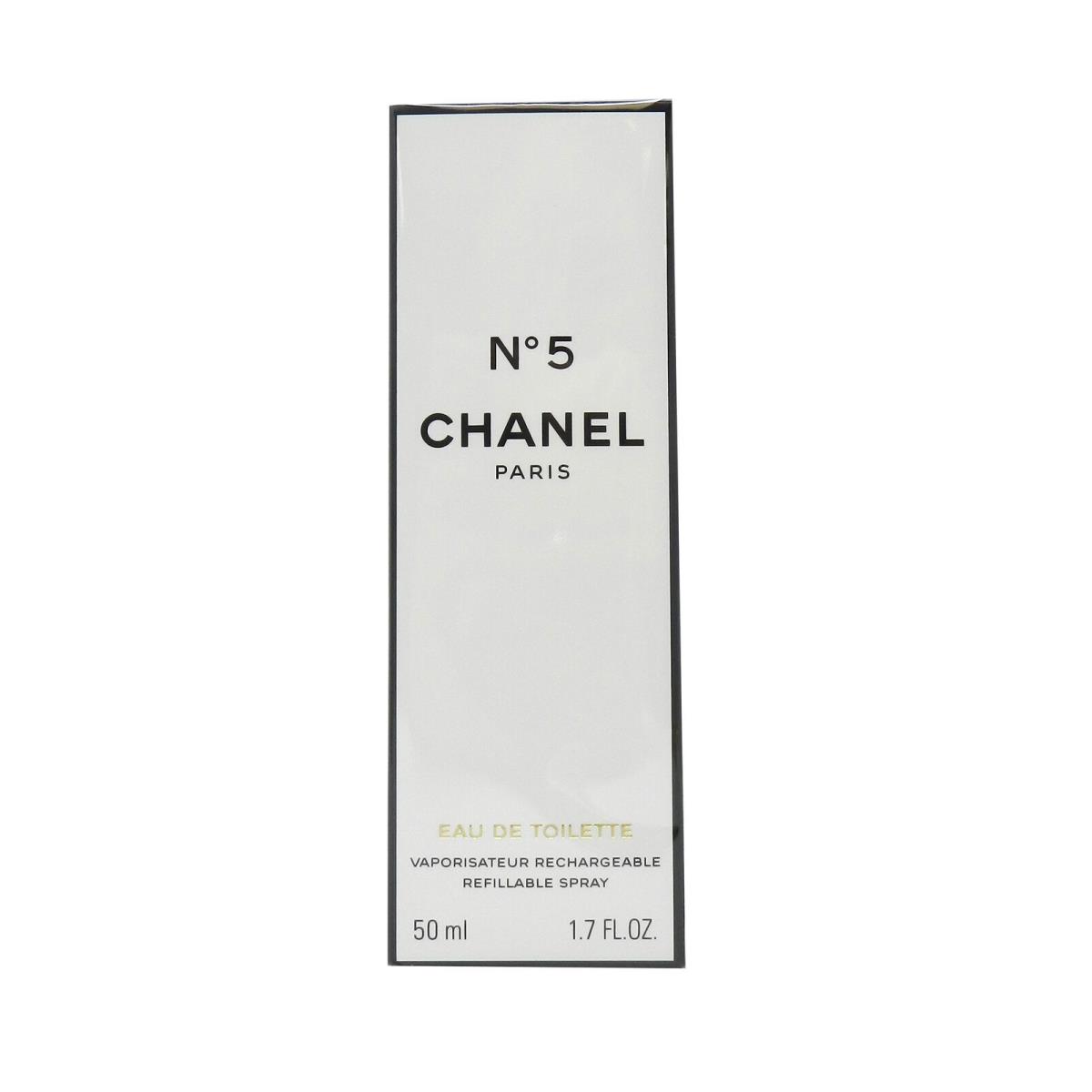 Chanel No. 5 Edt Refillable Spray 1.7 oz