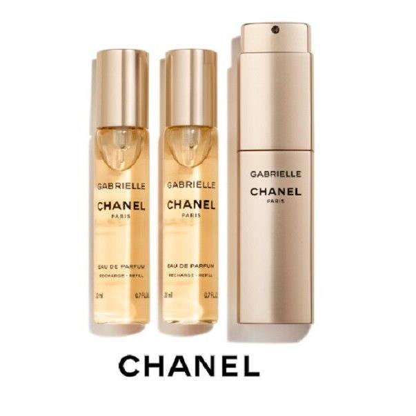 Chanel Gabrielle Twist Purse Spray Travel Set Edp 3 x 0.7OZ 3 x 20ml
