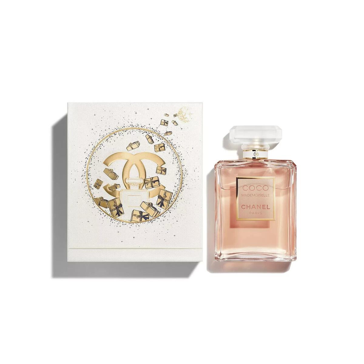 Coco Chanel Mademoiselle 3.4 Fl. oz Eau De Parfum Spray Holiday Limited Edition
