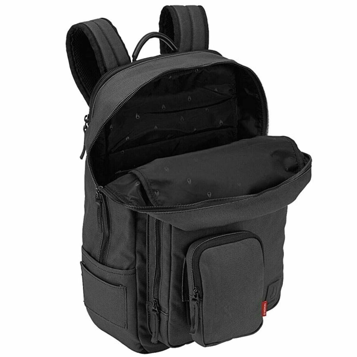 Nixon Daily 20L Black Backpack Unisex Tech Pocket Padded