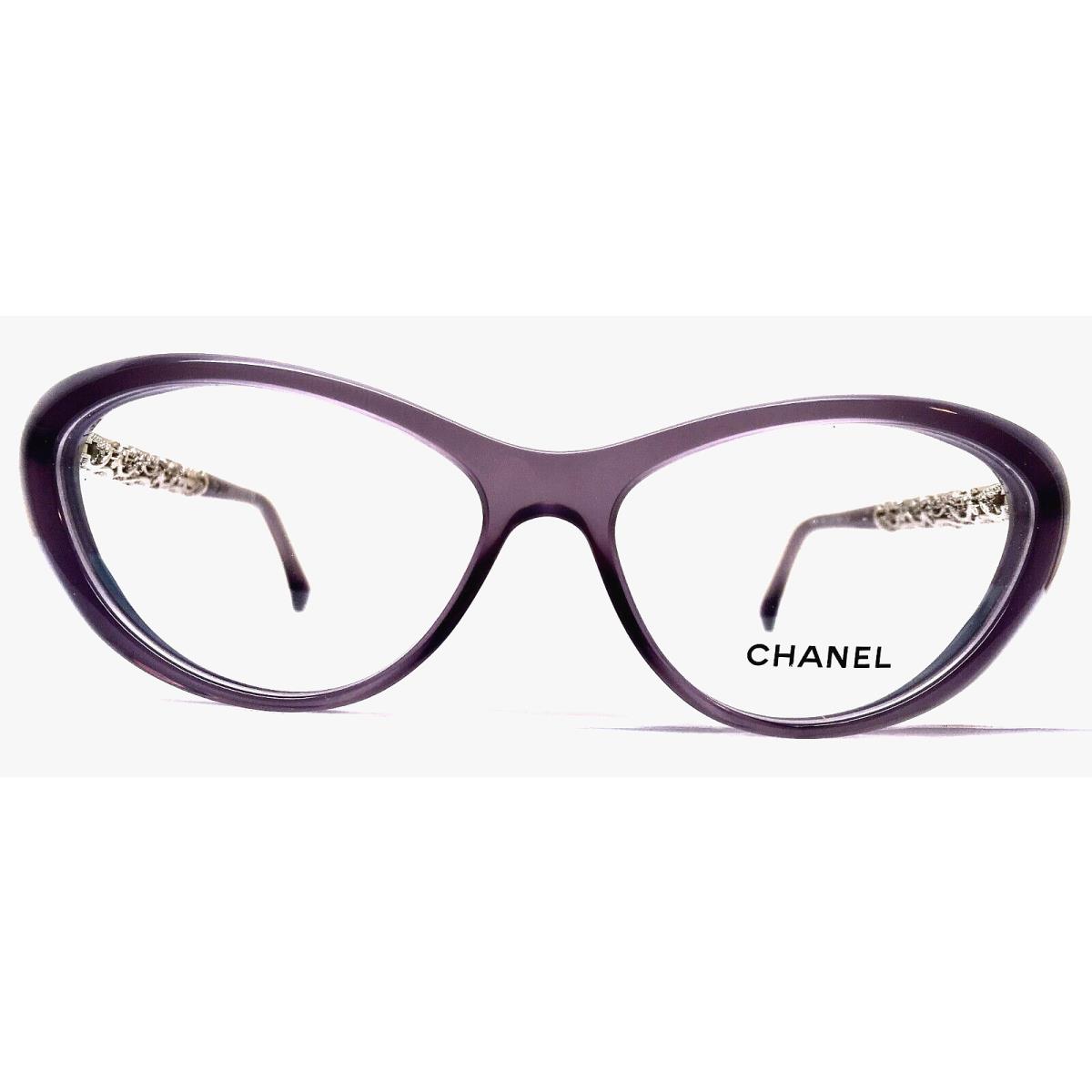 Chanel Prescription Eyewear Frame Bijou Lilac Women Cateye CH3270 1271