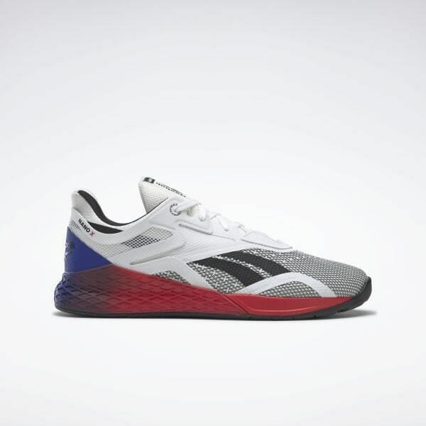 Reebok Men`s Nano X Cross Athletic Sneaker GW6015 White/red/blue Size 12.5