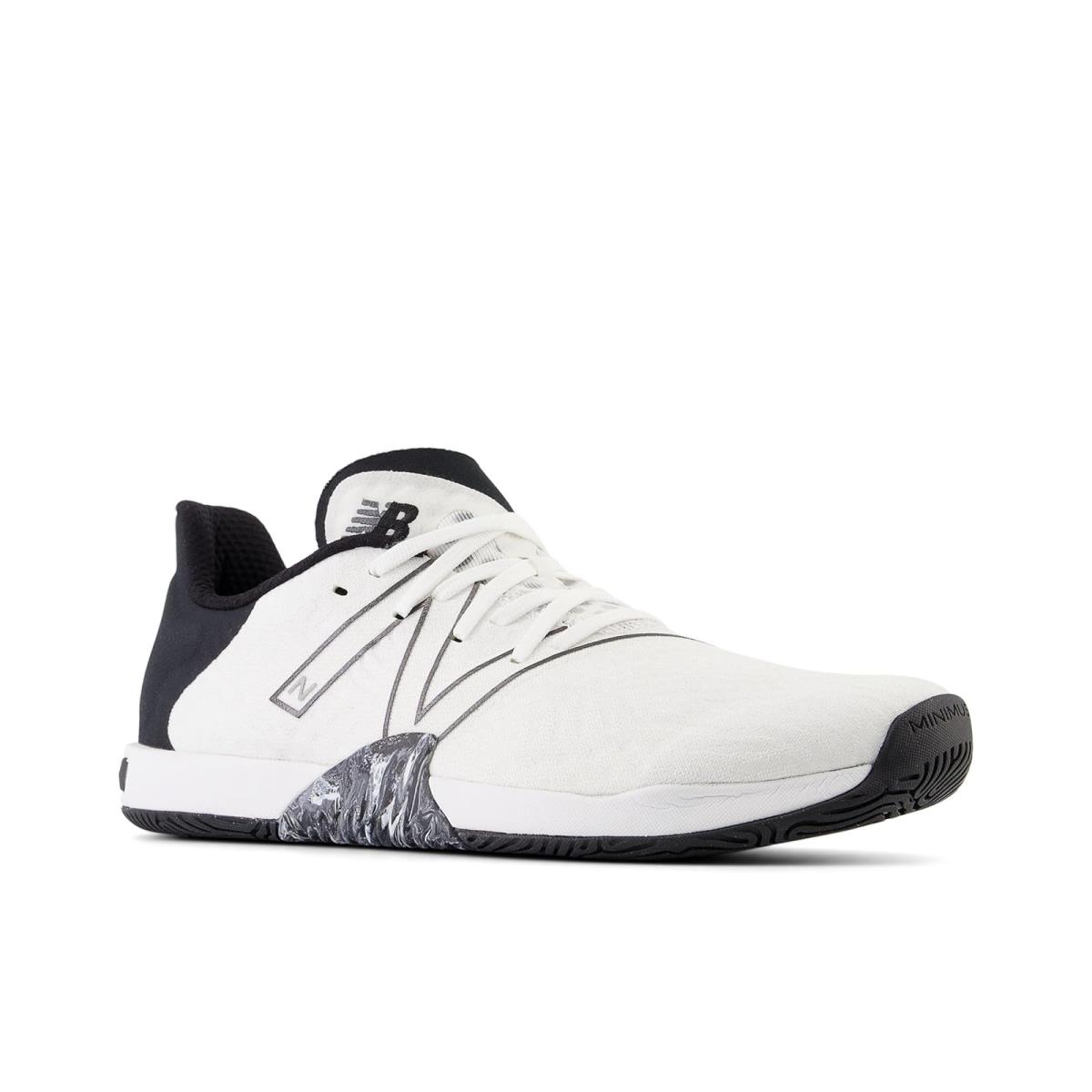 Man`s Sneakers Athletic Shoes New Balance Minimus TR White/Black