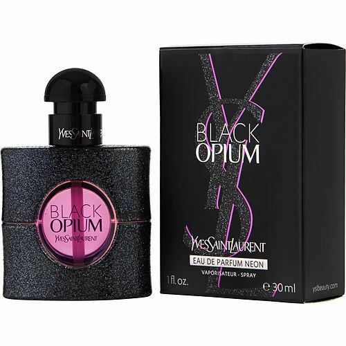 Black Opium by Yves Saint Laurent 1 oz Edp Spray For Women Eau De Parfum