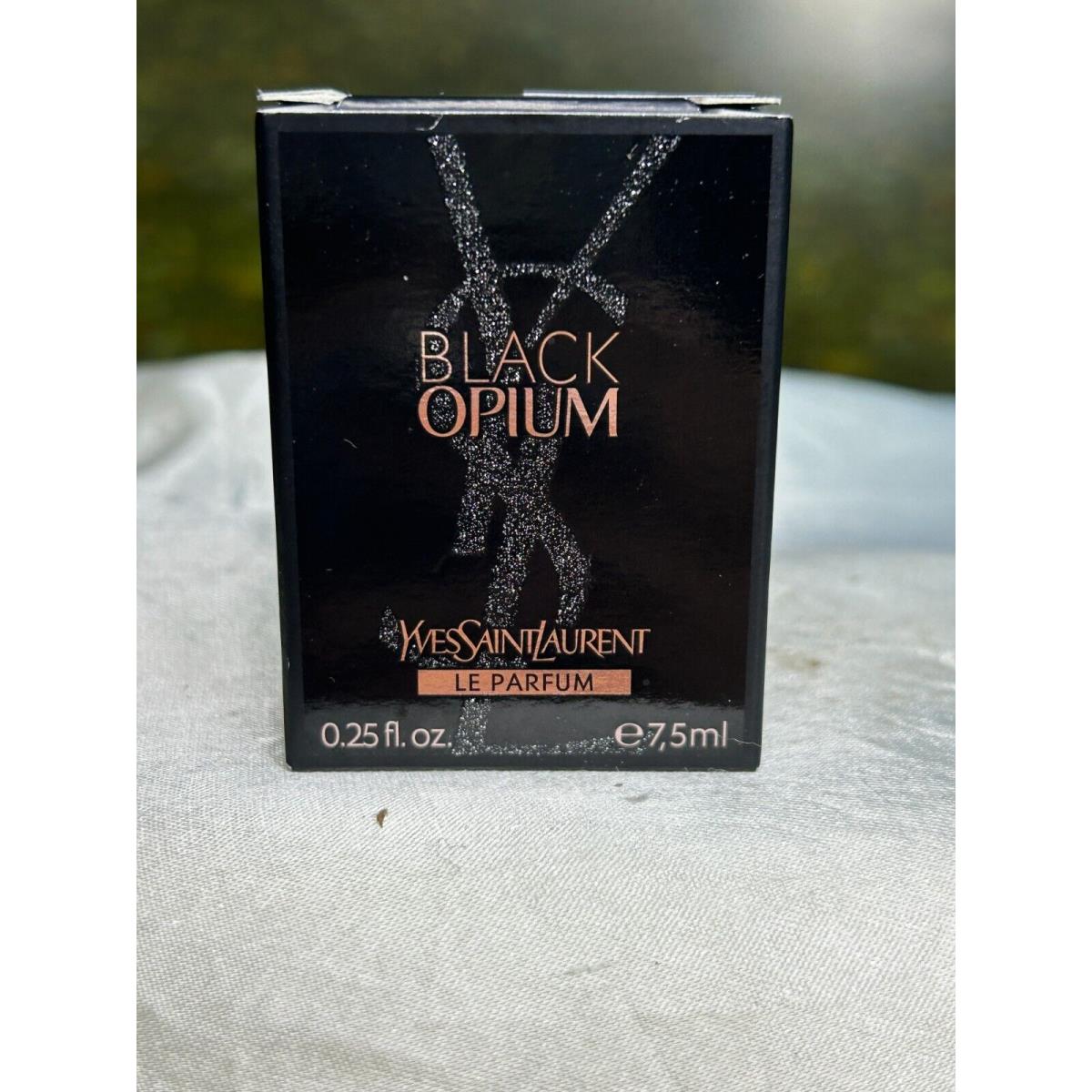 Yves Saint Laurent Black Opium 7.5ML LE Parfum Vintage Splash