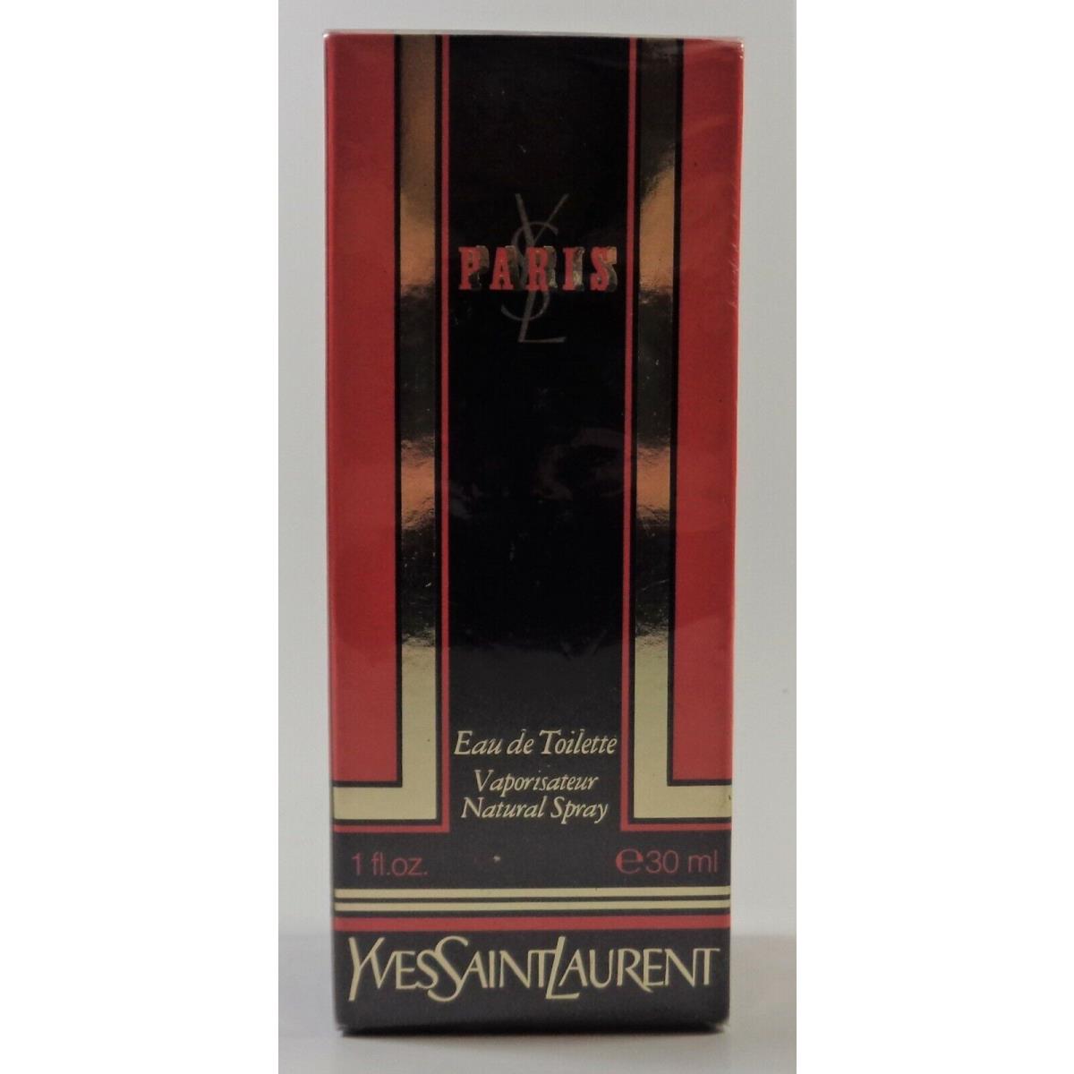 Paris by Yves Saint Laurent Women`s Edt Spray 1oz. / 30ml Ysl Vintage