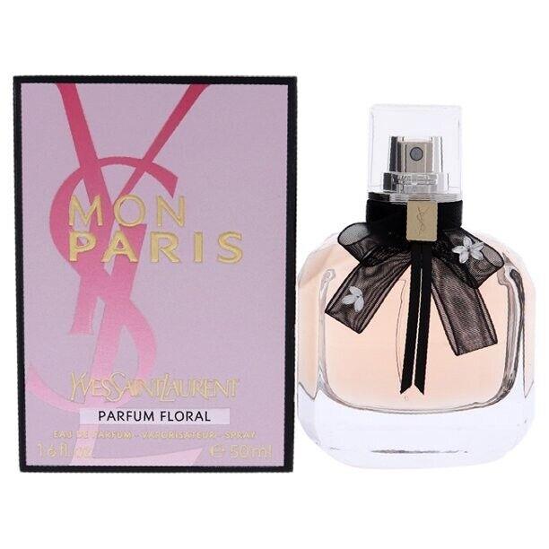 Mon Paris Parfum Floral by Yves Saint Laurent Eau De Parfum Spray 1.6 oz For