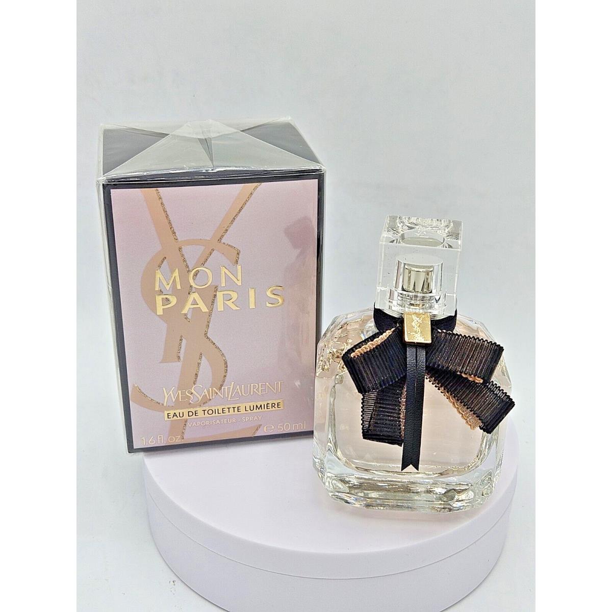 Yves Saint Laurent Ysl Mon Paris Eau DE Toilette Lumiere 1.6oz. Spray Box