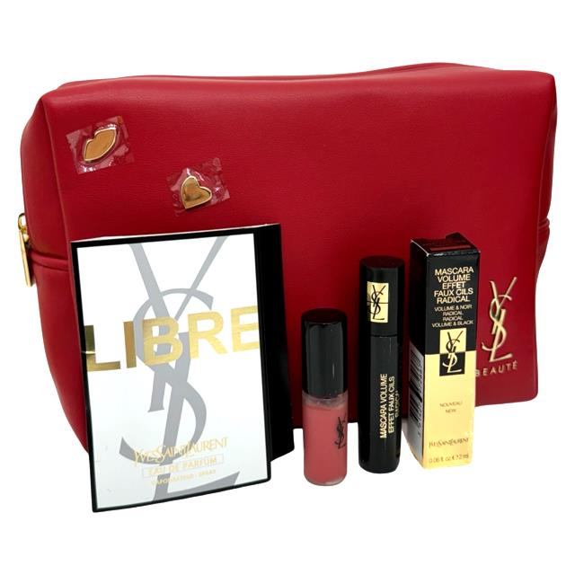Ysl Yves Saint Laurent Gift Set - Pouch Libre Edp Mascara Velvet Cream