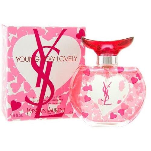 Yves Saint Laurent Ysl Young Sexy Lovely Radiant Collector Edition Edt Spray 1.6 Oz / 50 ml