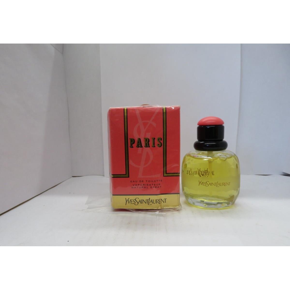 Yves Saint Laurent Paris 1.6 Fl oz/50 ml DE Toilette Spray Read Descr. Women