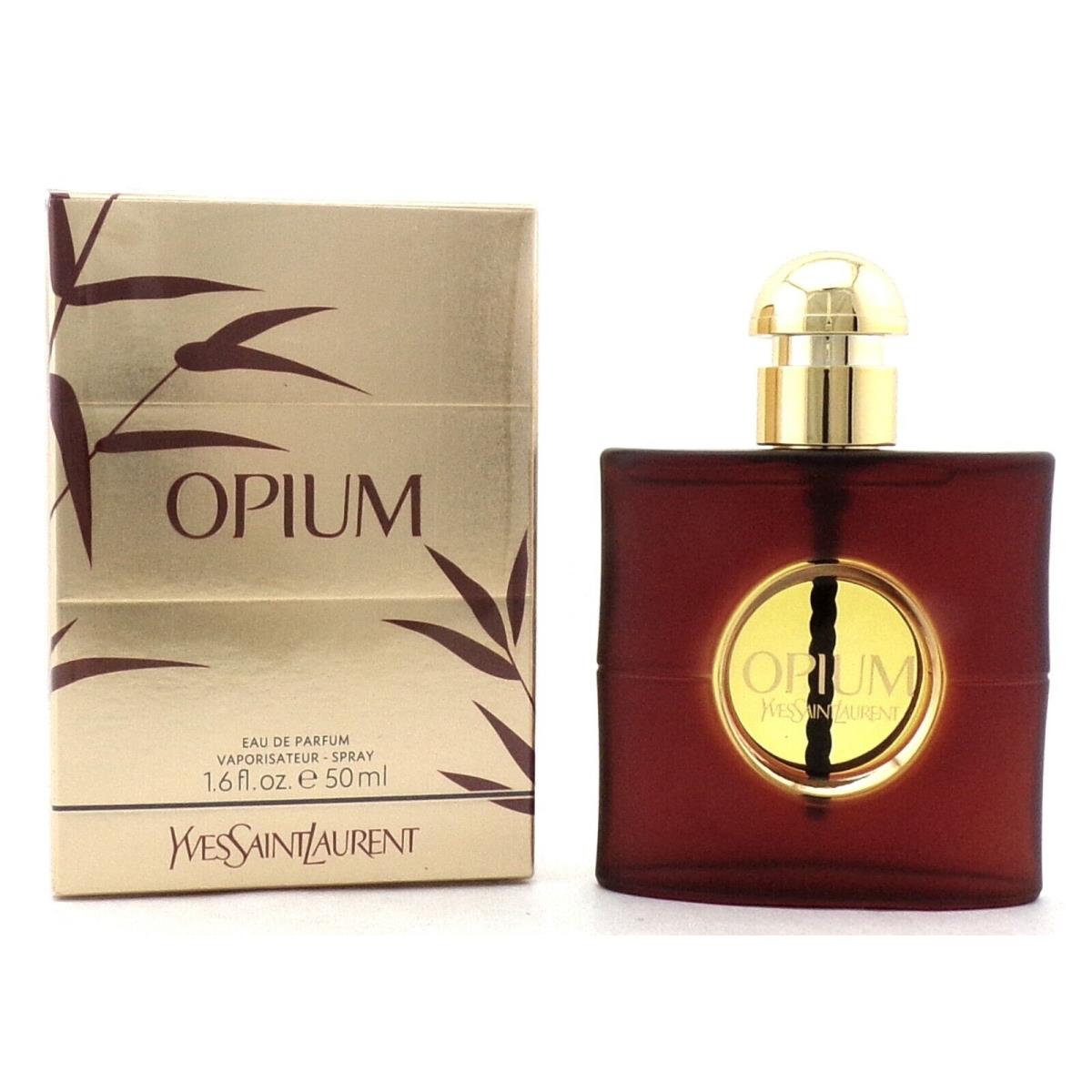 Opium by Yves Saint Laurent 1.6 oz Eau de Parfum Spray For Women. Box