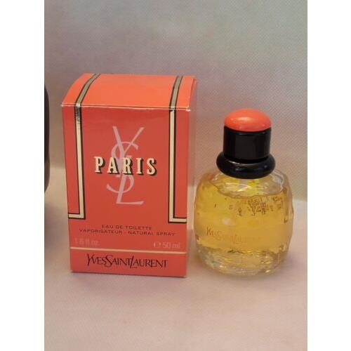 Paris by Yves Saint Laurent 1.6 oz Edt Spray For Women Eau De Toilette Spray