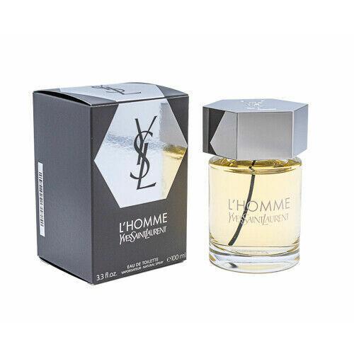 Yves Saint Laurent L` Homme Men`s Edt 3.3oz /100ml Spray