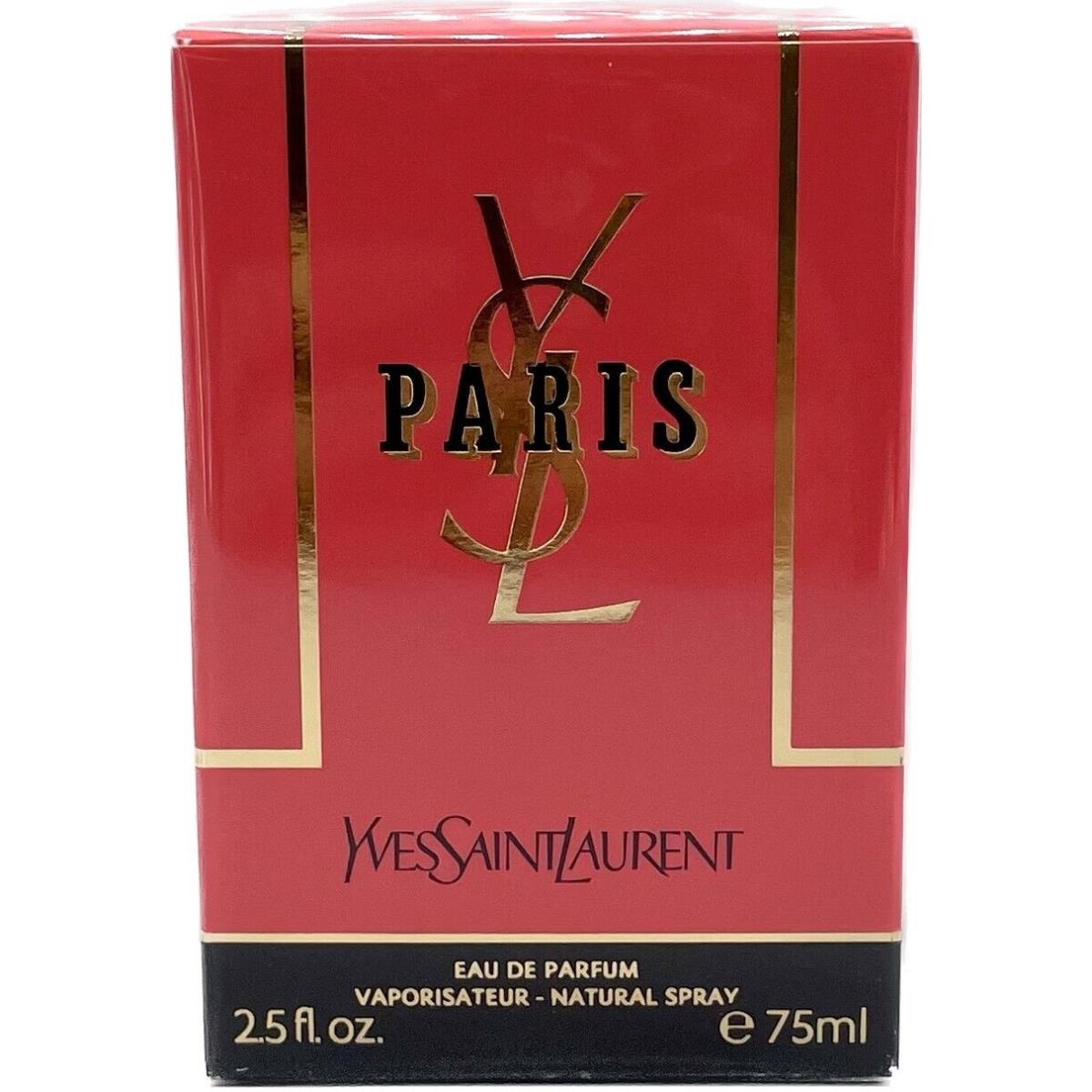 Paris by Yves Saint Laurent For Women 2.5 oz Eau de Parfum Spray