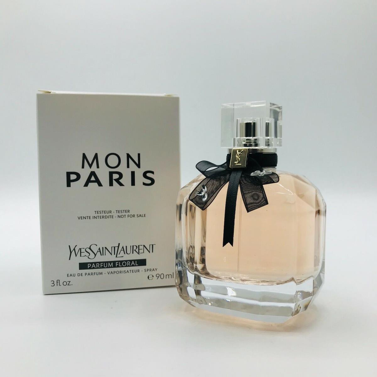 Yves Saint Laurent Ysl Mon Paris Floral Parfum Spray 3.0 oz 90 ml Packaging As Shown