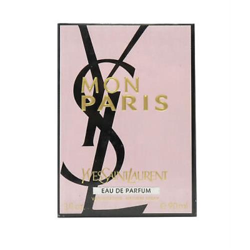 Yves Saint Laurent Mon Paris Eau De Parfum For Women 3 Ounces