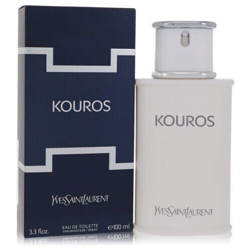 Kouros by Yves Saint Laurent Eau De Toilette 3.3 oz For Men