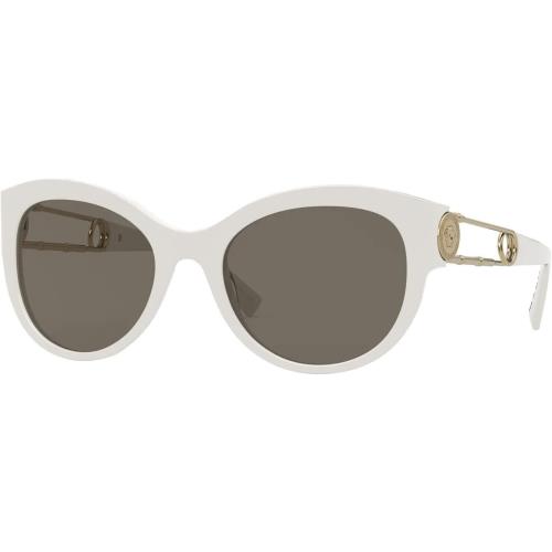 Versace Sunglasses VE4389 3143 55mm White / Brown Lens