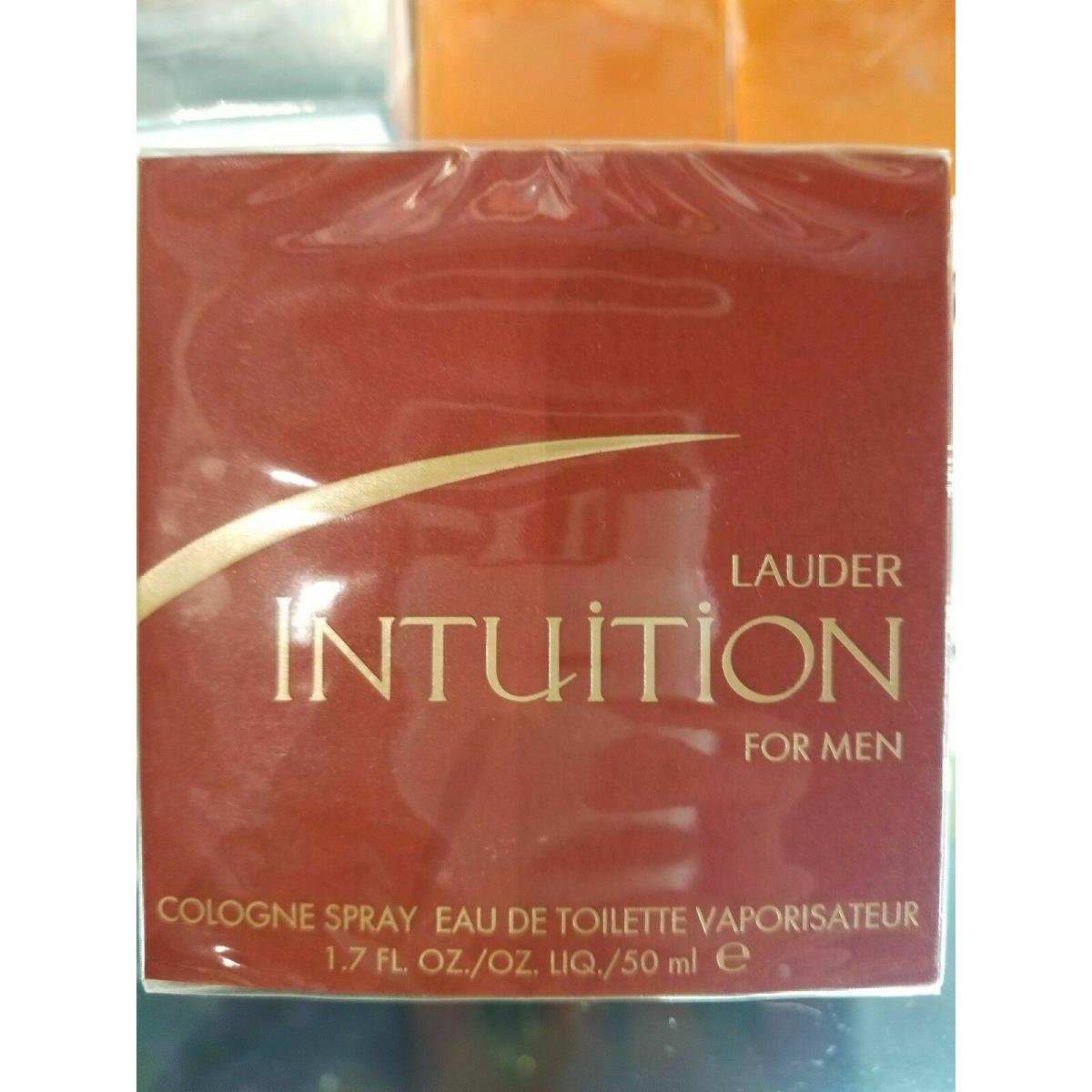 Lauder Intuition For Men 1.7 3.4oz / 50 100ml Eau de Toilette Cologne Spray Men