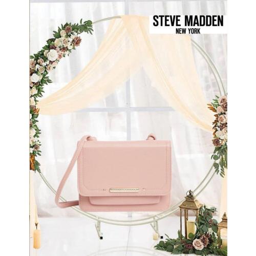 Steve Madden Crossbody Purse Bangie Wallet On A String - Italian Clay Pink