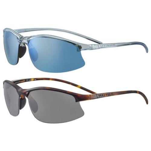 Serengeti Winslow Polarized Semi-rimless Wrap Sunglasses SS55100 Italy
