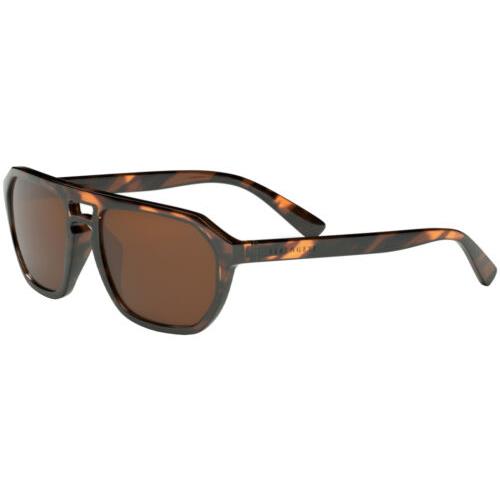 Serengeti Bellemon Polarized Men`s Navigator Sunglasses - SS53400 - Italy Shiny Tortoise/Drivers (SS534002)