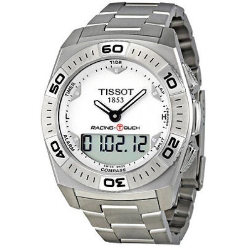Tissot Racing-touch Chronograph Date St.steel Men`s Watch T002.520.11.031.00