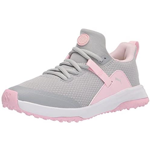 Puma Unisex-child Fusion Evo Jr. Golf Shoe High Rise-pink Lady