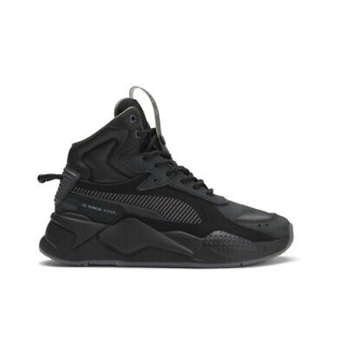 Puma Rsx Mid Militia High Top Boys Black Sneakers Casual Shoes 38249101