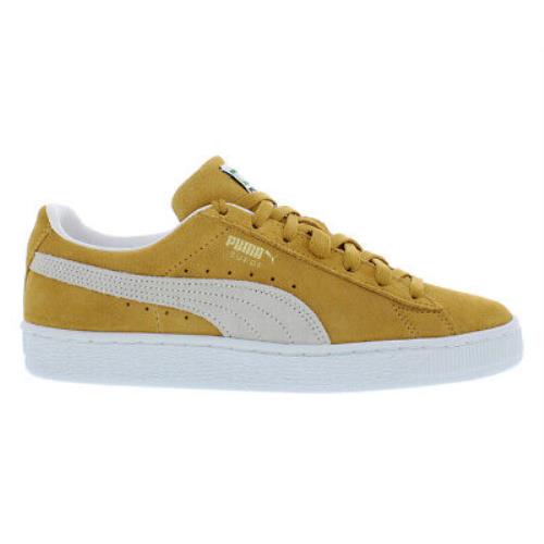 Puma Suede Classic Xxi Mens Shoes - Honey Mustard/Puma White, Main: Yellow