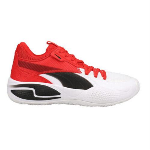 Puma Court Rider I Basketball Mens White Sneakers Athletic Shoes 19563412