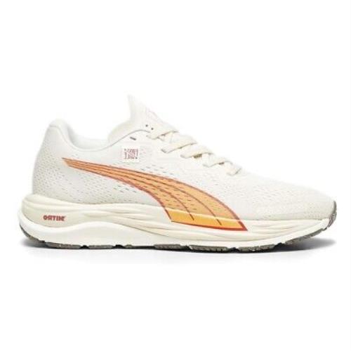 Puma Velocity Nitro 2 X First Mile Running Womens White Sneakers Athletic Shoes - White