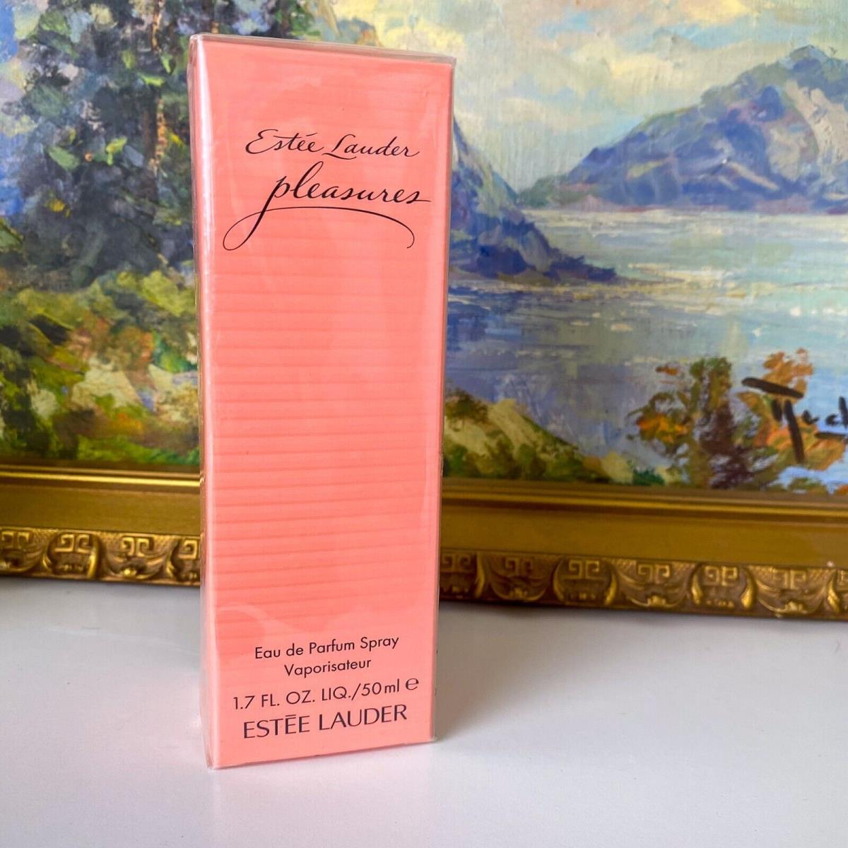 Estee Lauder Pleasures Eau de Parfum Edp 1.7 oz 50 ml Spray Vtg Older