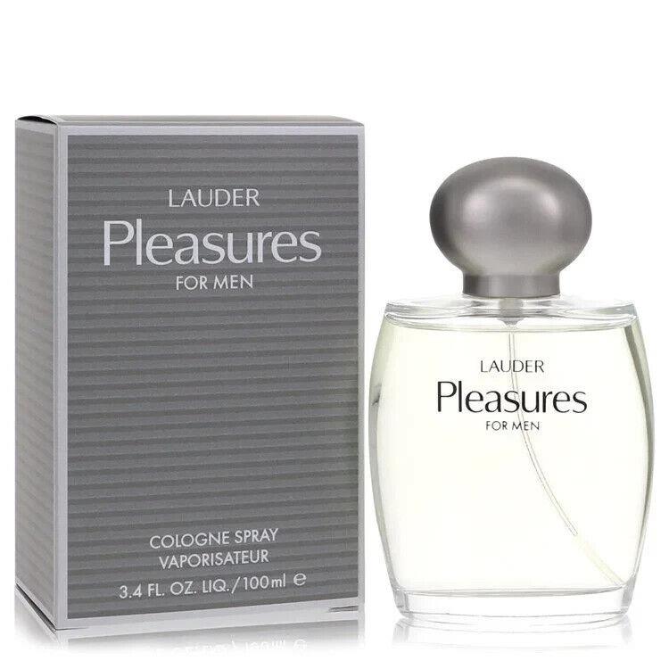 Estee Lauder Pleasures Cologne Spray 3.4 oz Men