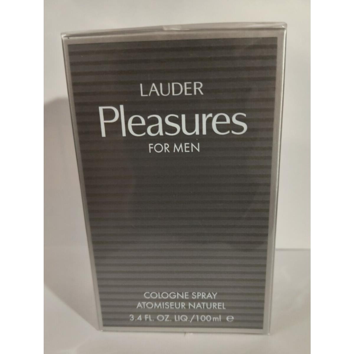 Pleasures By Estee Lauder Men 3.4 oz / 100 ml Cologne Spray