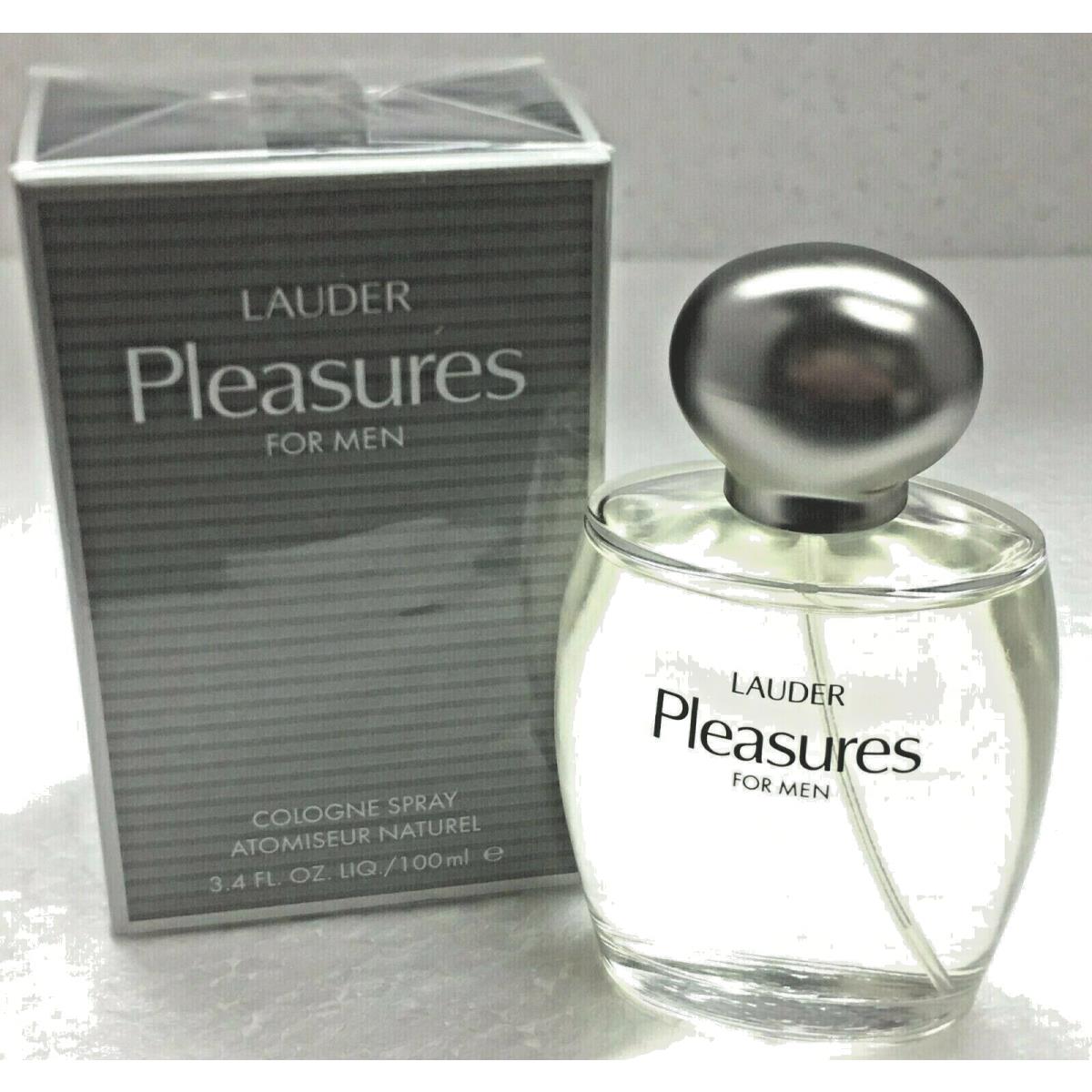 Pleasures By Estee Lauder For Men 3.4oz/100ml Cologne Spray