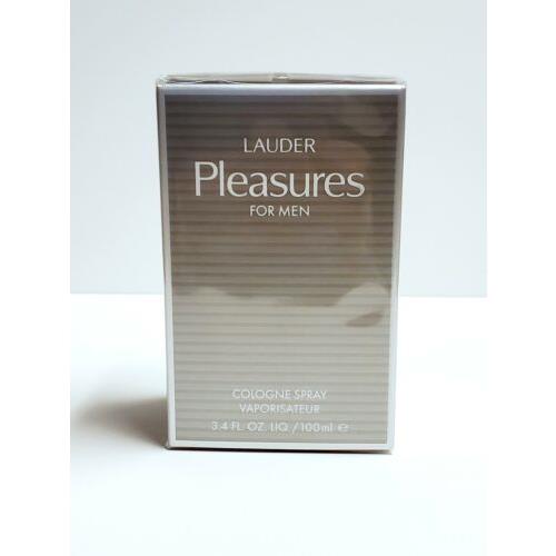 Pleasures For Men 3.4OZ Cologne Spray BY Estee Lauder