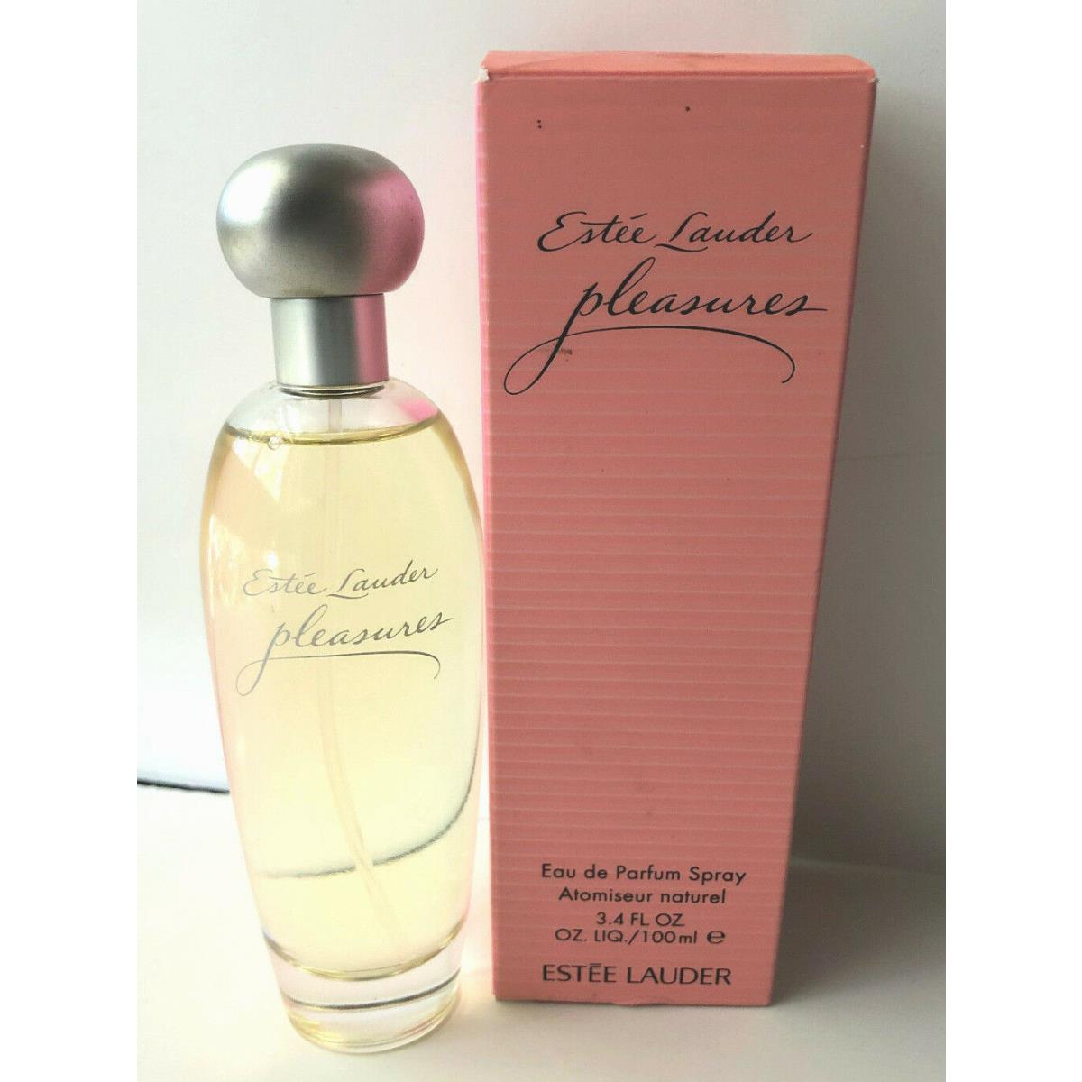 Estee Lauder Pleasures Eau De Parfum Spray 3.4oz