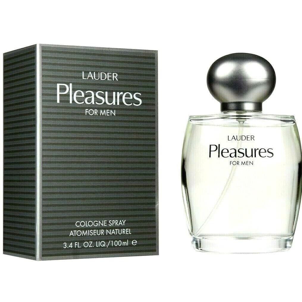 Estee Lauder Pleasures Cologne Spray For Men 3.4 Oz / 100 ml by Estée Lauder