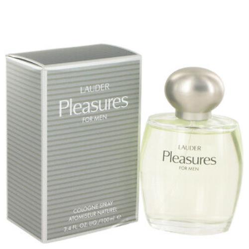 Pleasures by Estee Lauder 3.4 oz 100 ml Cologne Spray For Men