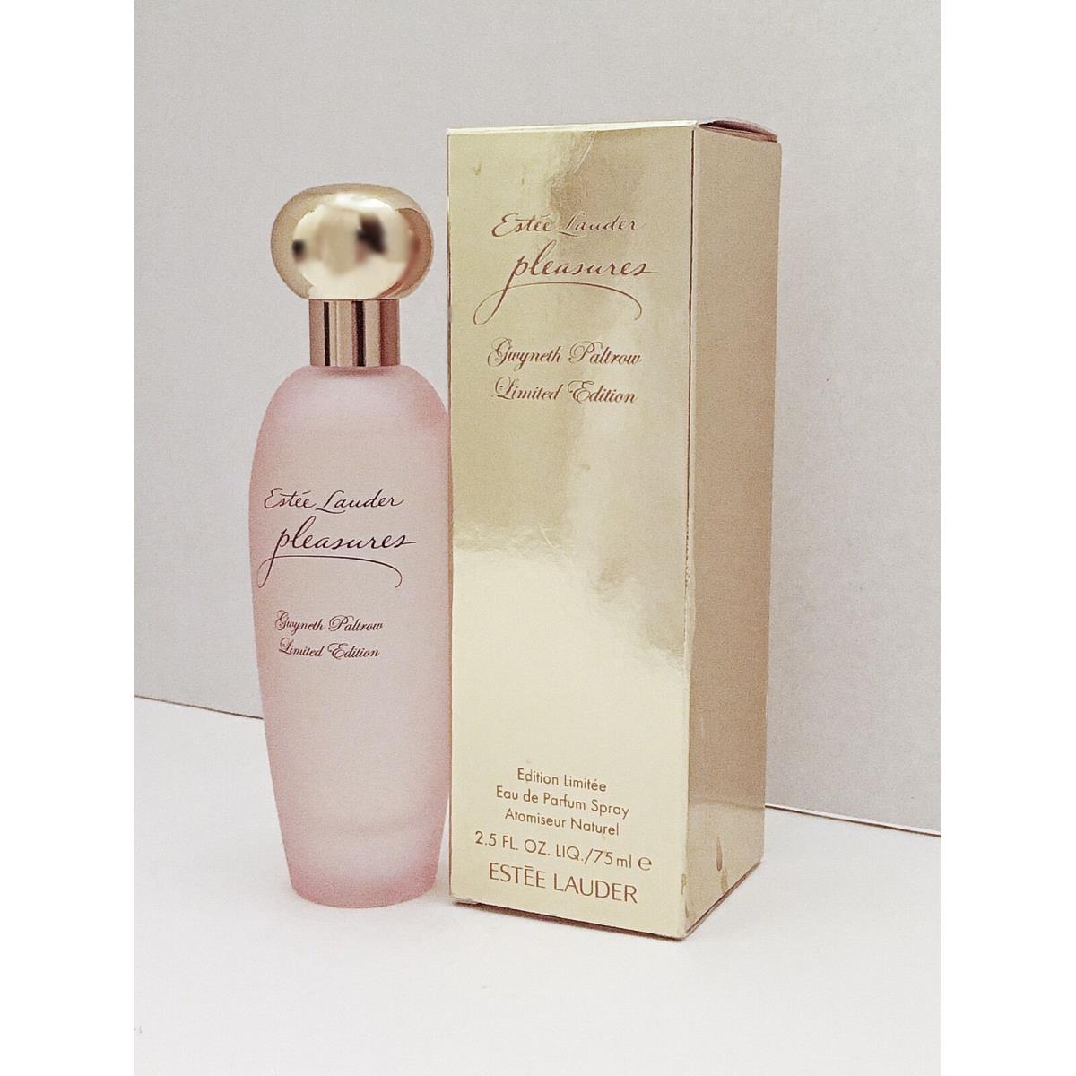 Estee Lauder Pleasures Gwyneth Paltrow Limited Edition Edp Spray 2.5 OZ/75 ML