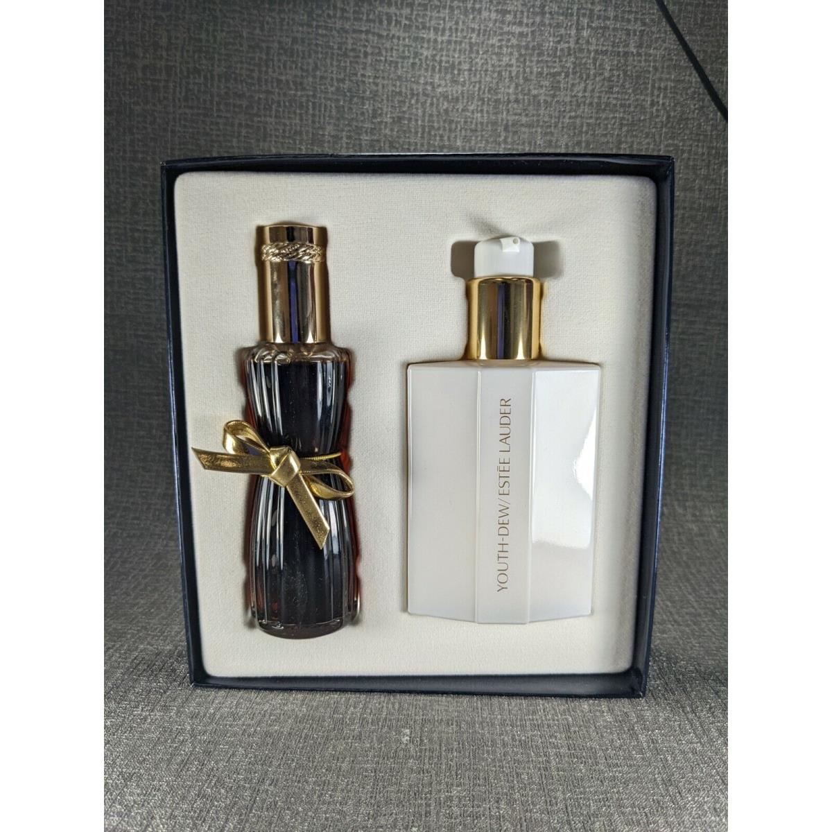 Estee Lauder Youth-dew Rich Luxuries 2pc Gift Set .2.25oz + Body Lotion