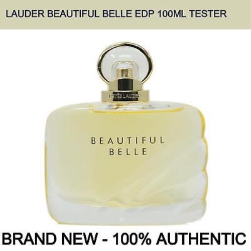 Beautiful Belle by Estee Lauder Eau De Parfum Spray 3.4 Oz For Womens Tester