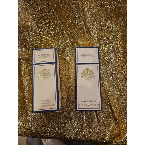 2 Estee Lauder White Linen 1.75 Fl Oz Each