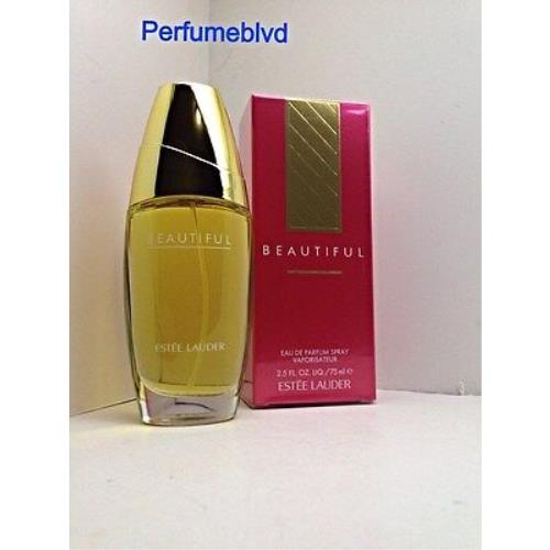 Estee Lauder Beautiful 2.5 Fl.oz 75 ML Eau DE Parfum Spray Box